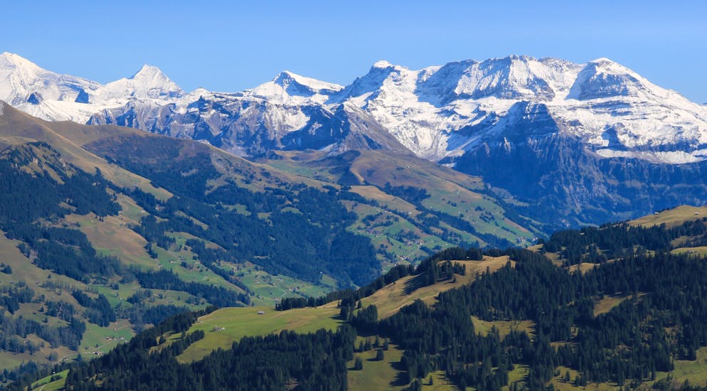 Le téléphérique panoramique devrait notamment offrir une vue sur le glacier de la Plaine Morte (image d'illustration).