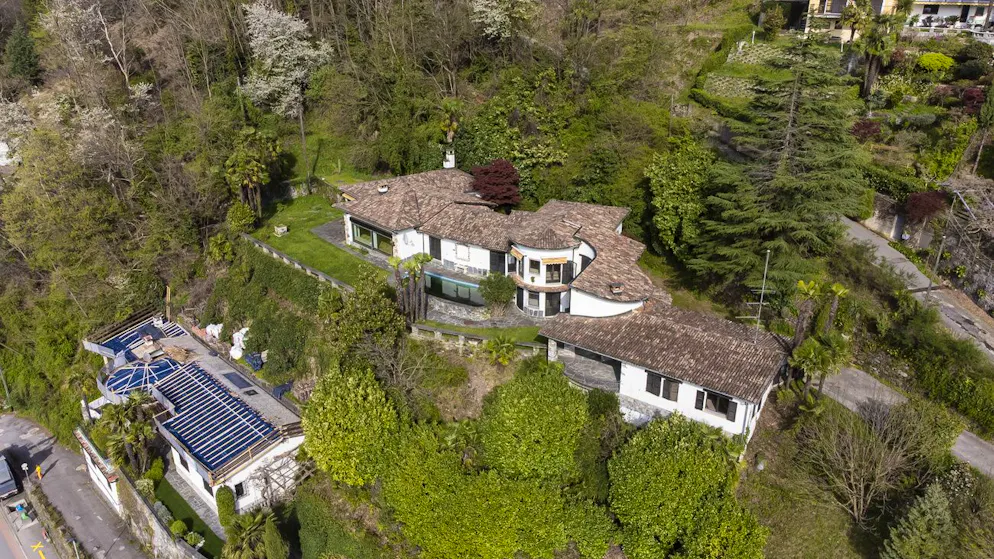 Die Vincenz-Villa in Morcote im Tessin. (Archivbild)
