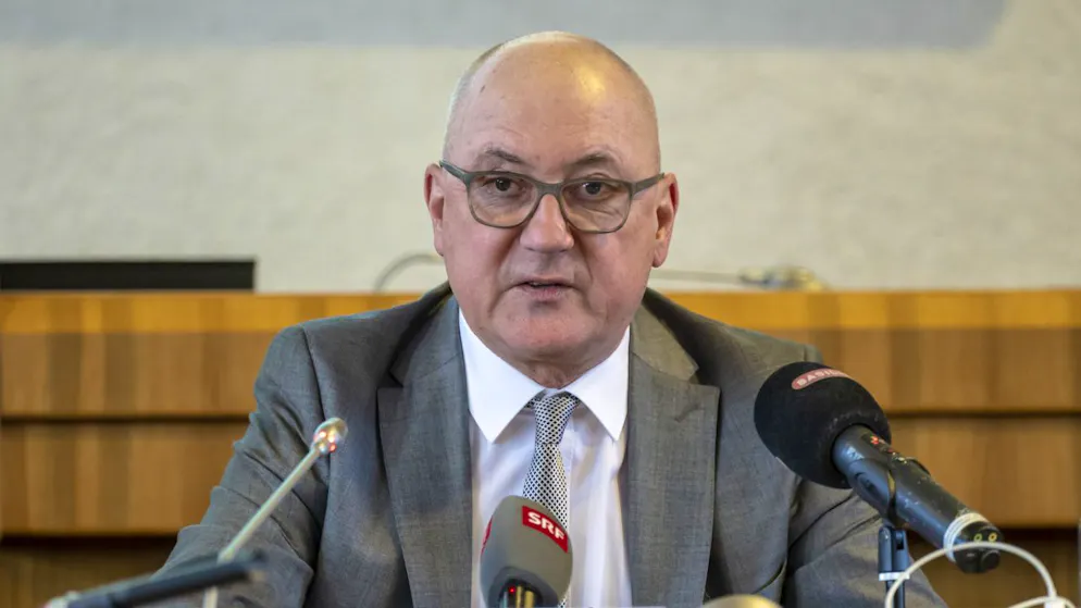 Fällt wegen einer hartnäckigen Lungenentzündung aus: Der Baselbieter Bau- und Umweltschutzdirektor Isaac Reber.