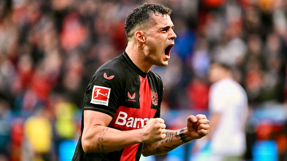 Granit Xhaka et le Bayer Leverkusen peuvent être sacrés ce week-end.