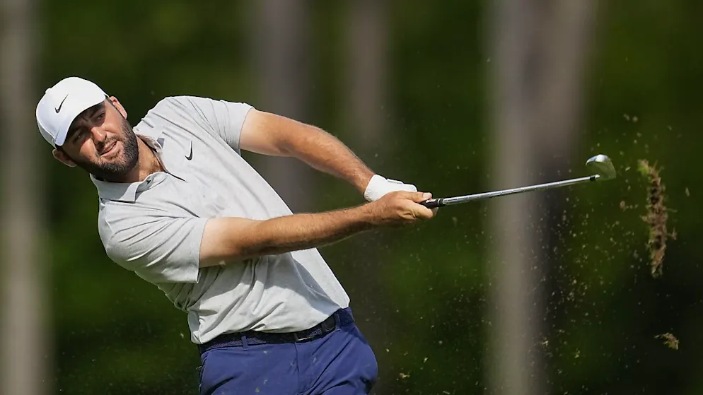 Topfavorit Scottie Scheffler mit hervorragendem Start - Gallery. Topfavorit Scottie Scheffler blieb in der Auftaktrunde nichts schuldig