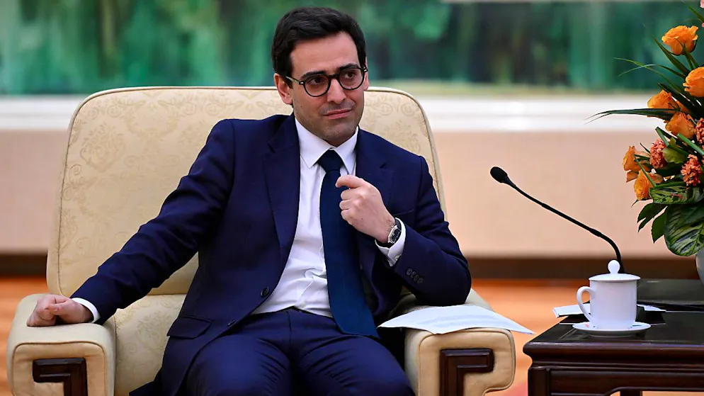 Emmanuel Macron a proposé son ministre démissionnaire des Affaires étrangères Stéphane Séjourné comme commissaire européen «centré sur les enjeux de souveraineté industrielle, technologique et de compétitivité européenne», après la démission fracassante de Thierry Breton.(photo d'archives).