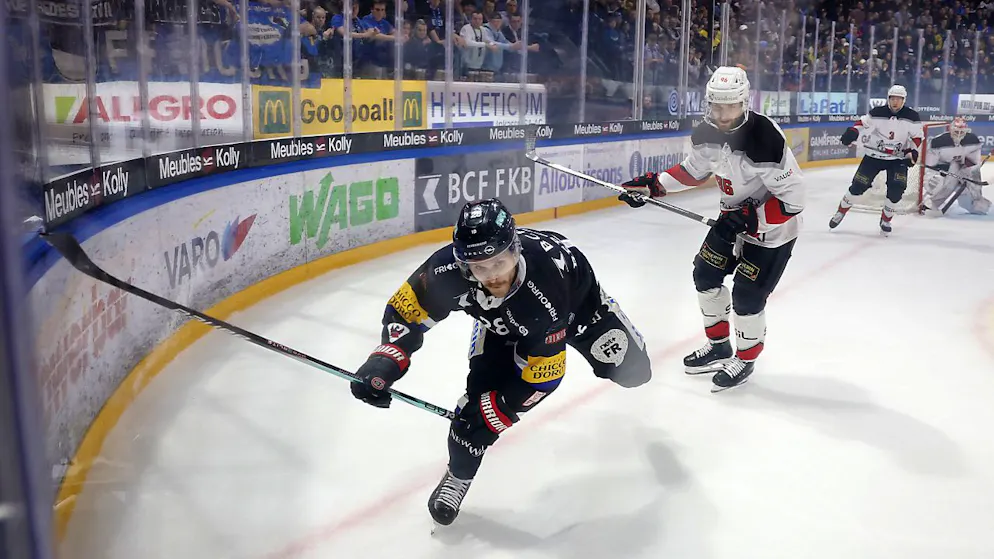 Viel Rauch, wenig Feuer beim Drachen - Gallery. Ins Straucheln geraten: Einige Stars wie Christoph Bertschy hatten im Playoff-Halbfinal Ladehemmung