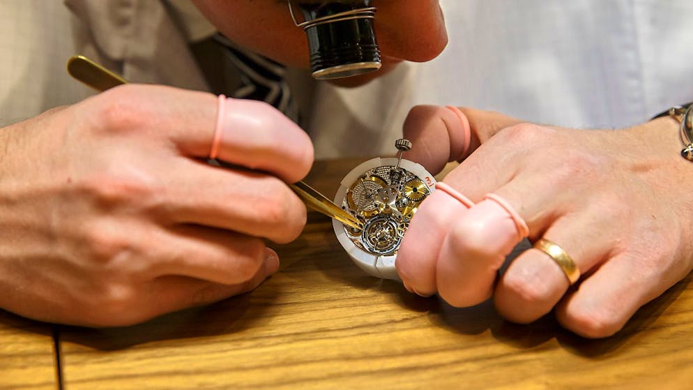 Der Berner Jura verzeichnete im Februar einen Rückgang der Nachfrage nach Uhren. (Symbolbild)