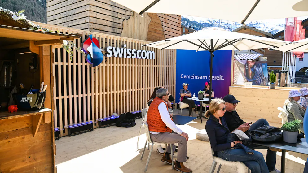 Zermatt, Unplugged. Wer es lieber gemütlich mag, der oder die findet mehrere Möglichkeiten auf dem Gelände, beispielsweise die Swisscom Lounge.