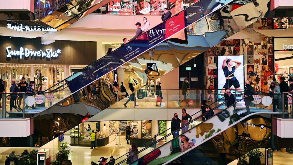 Das Einkaufszentrum Westfield in Bondi Junction in Sydney. (Archivbild)