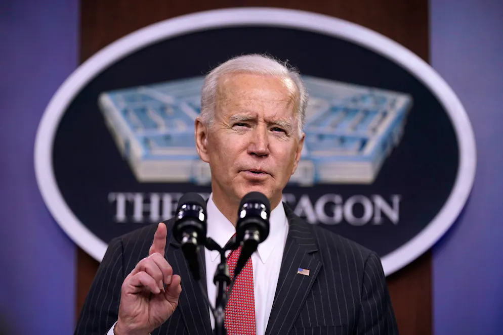 Il presidente USA Joe Biden