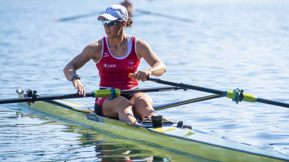 Jeannine Gmelin en action (ici en solo)