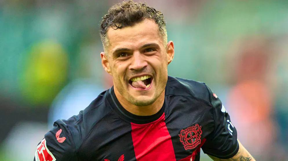 Xhaka ist die Nummer 9. Diese Schweizer haben die Bundesliga gewonnen