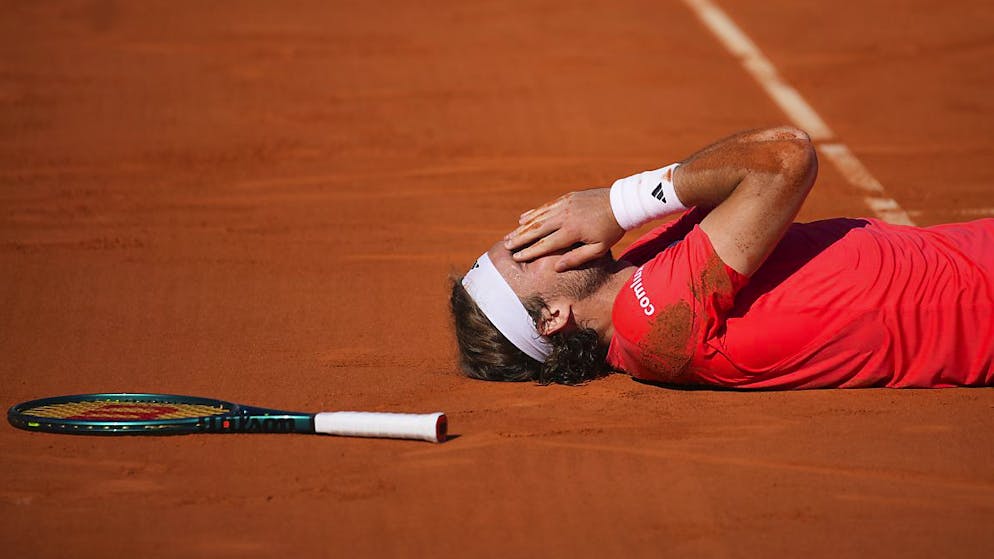 Stefanos Tsitsipas freut sich über eine perfekte Woche unter der Sonne von Monte Carlo.