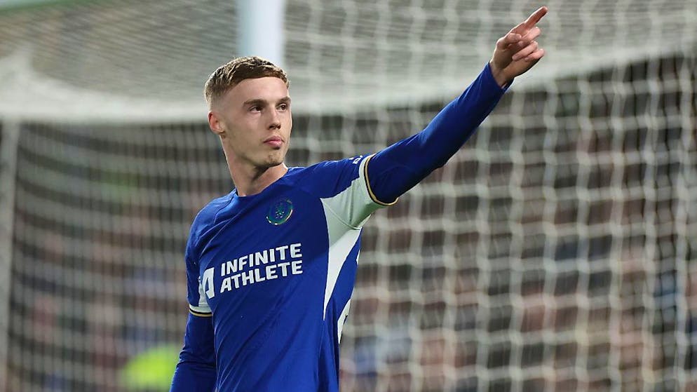 Cole Palmer schoss in der ersten halben Stunde einen Hattrick.