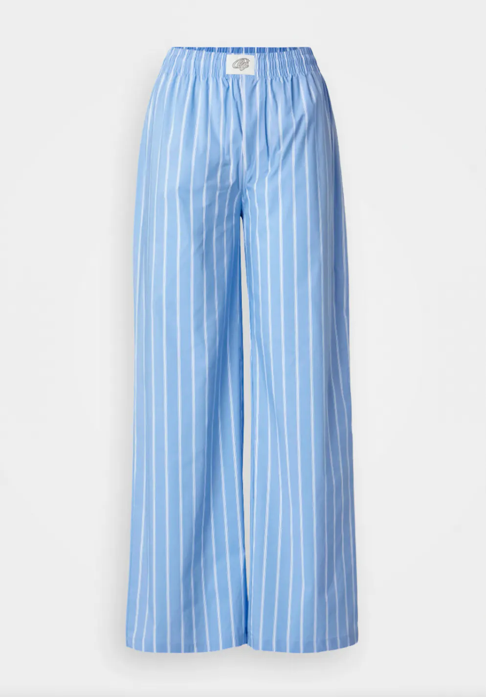 Pyjamahosen trägt man jetzt auch auf der Strasse. Stoffhose von Even&Odd für 33 Franken, via Zalando.