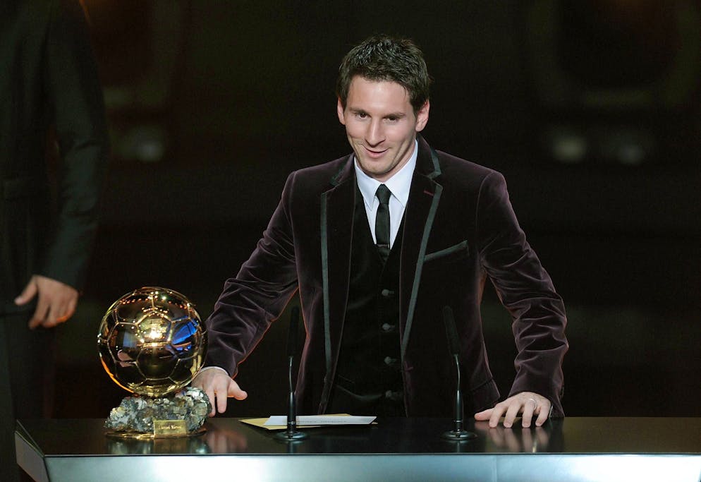 Lionel Messi wird 2012 Weltfussballer.