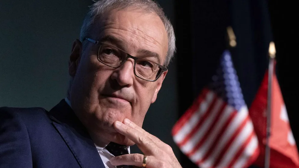 Guy Parmelin reiste ins Nasa-Hauptquartier in Washington.
