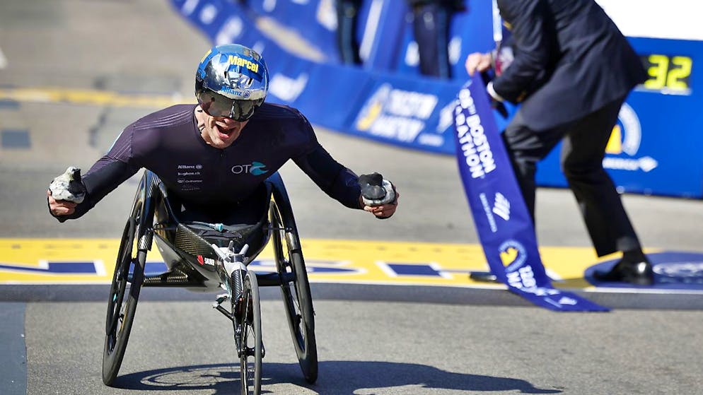 Marcel Hug war über die Marathon-Distanz erneut nicht zu schlagen