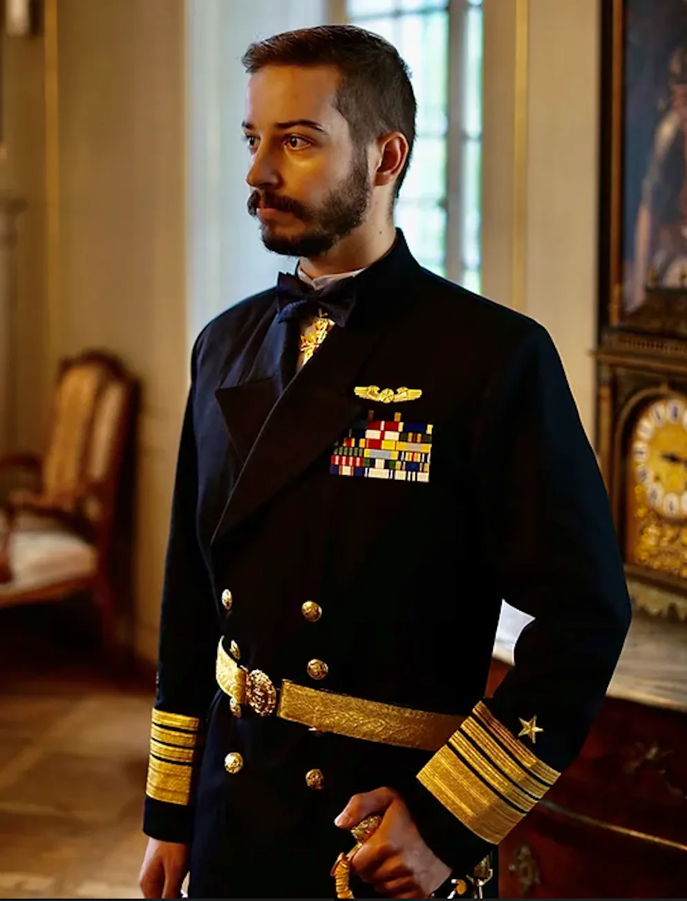Selbst ernannter «König»: Jonas Lauwiner liess sich zum Kaiser seines eigenen Imperiums krönen. (Foto: Website von «Lauwiner Empire»)