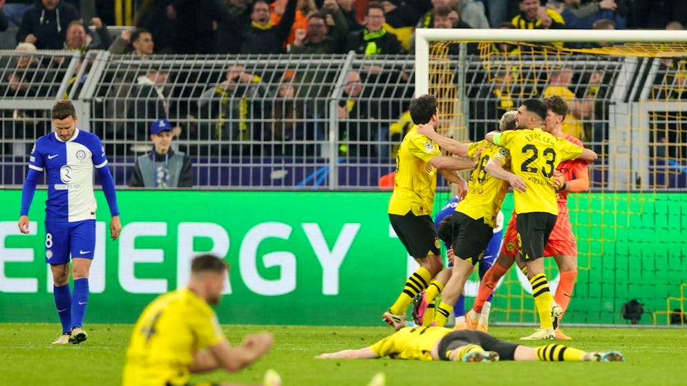 PSG und Dortmund schaffen die Wende und stehen im Halbfinal - Gallery. Dortmund durchlief Hoch und Tiefs