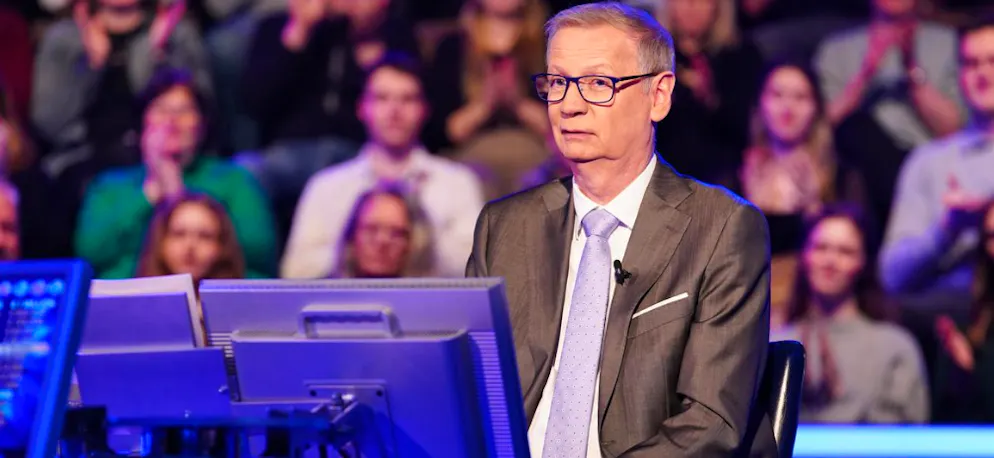 Bei «Wer wird Millionär» passierte der Redaktion bei der 32'000-Euro-Frage diese Woche ein Fehler. Im Bild: Quizmaster Günther Jauch. 