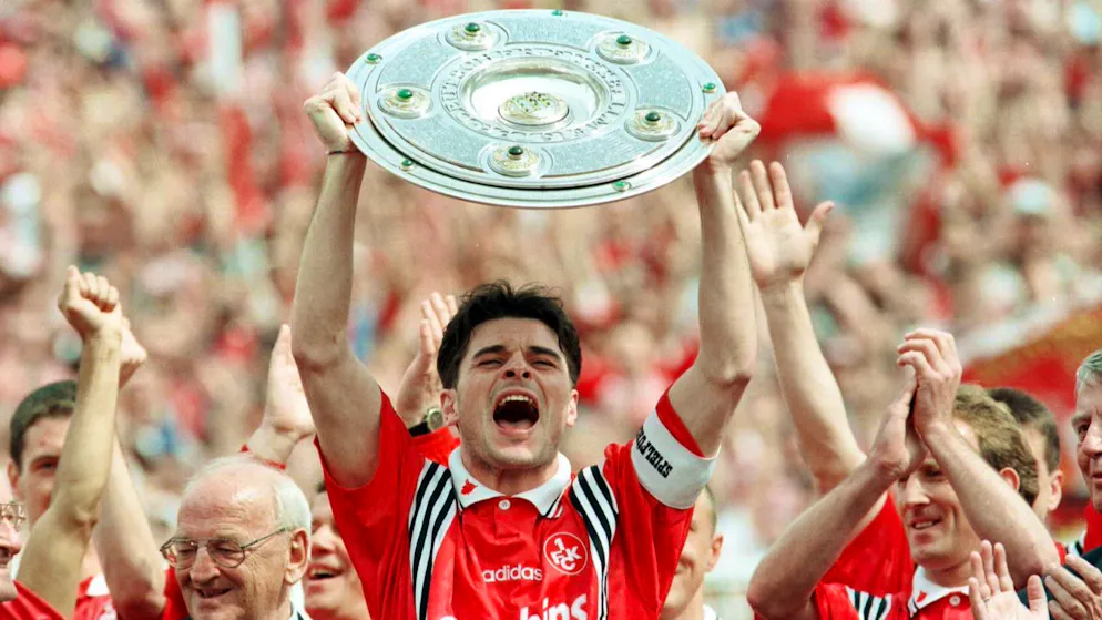 Ces Suisses ont tous remporté la Bundesliga. Ciriaco Sforza, champion d'Allemagne 1998.