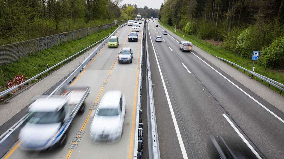 Der Bauplan wird laut dem Astra trotz der Verzögerung wegen des anhaltenden Regens eingehalten. (Archivbild)