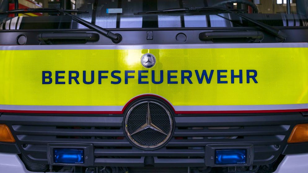 Die Berufsfeuerwehr der Rettung Basel-Stadt rückte am Mittwochmorgen an die Rebgasse aus. (Symbolbild)