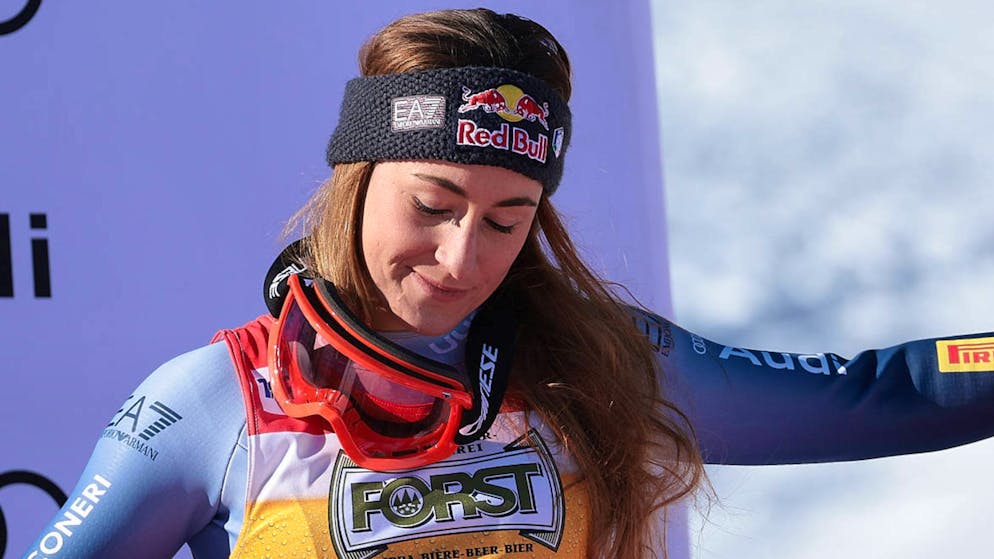 Die italienische Speed-Queen Sofia Goggia muss sich einmal mehr nach einer Verletzung zurückkämpfen.