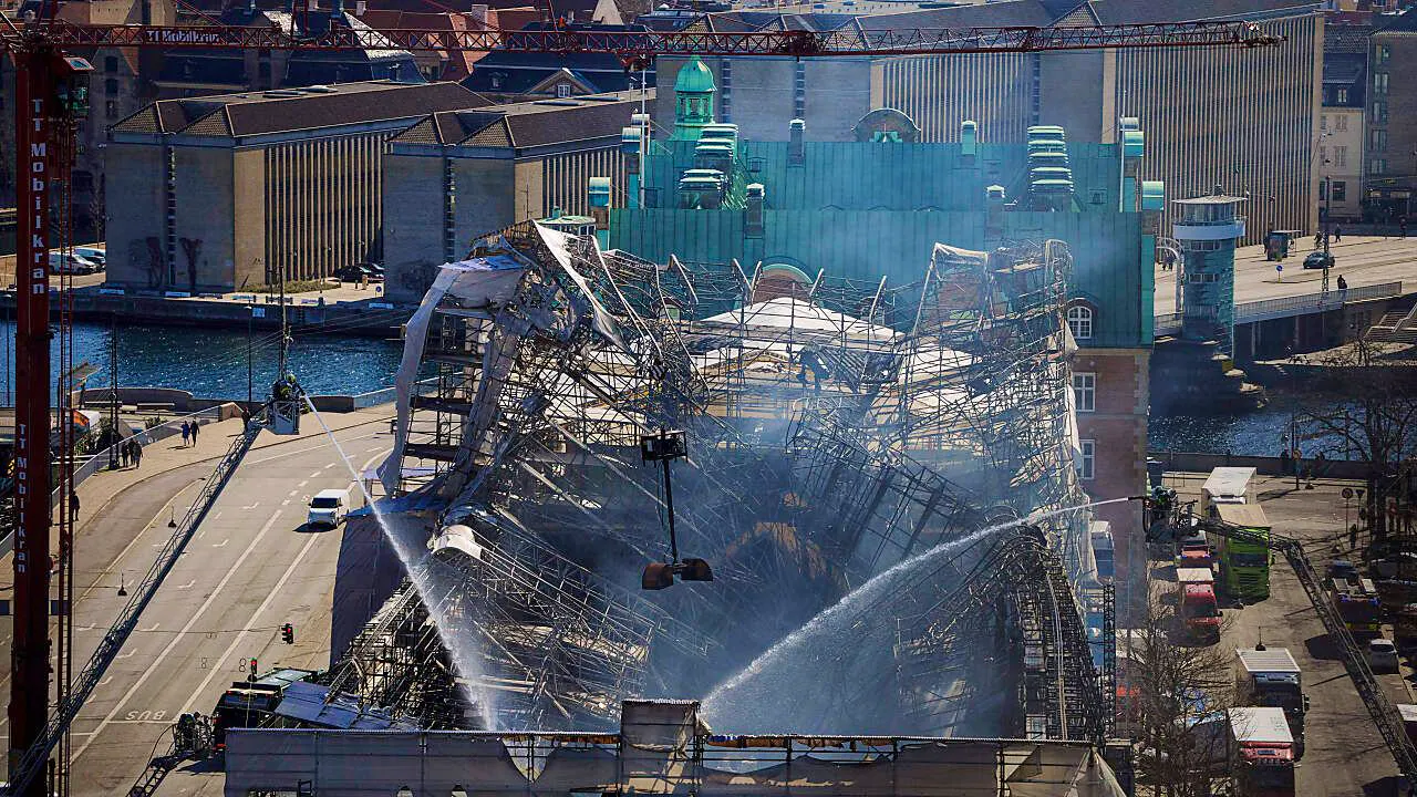 Dänemark. Offene Fragen nach dem Brand in Kopenhagen