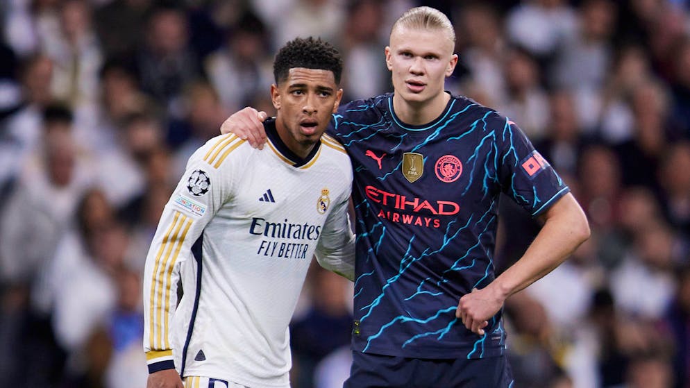 Erling Haaland und Jude Bellingham treffen erneut aufeinander.