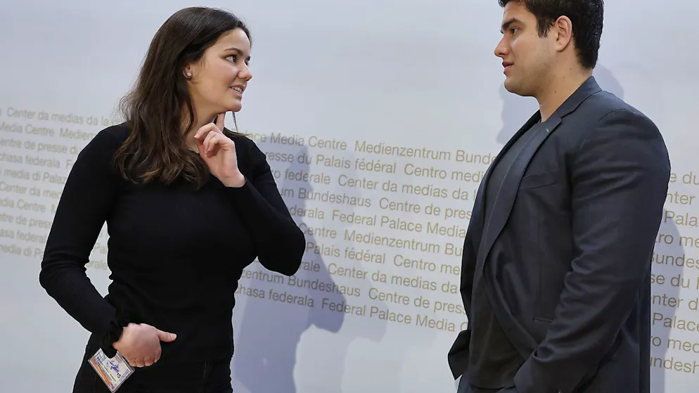 Zwei Frauen präsidieren neu die Mitte Kanton Zürich - Gallery. Tina Deplazes, neue Co-Präsidentin der Mitte Kanton Zürich, trat als Vizepräsidentin der Jungen Mitte Schweiz auch auf dem nationalen Parkett auf. (Archivbild)