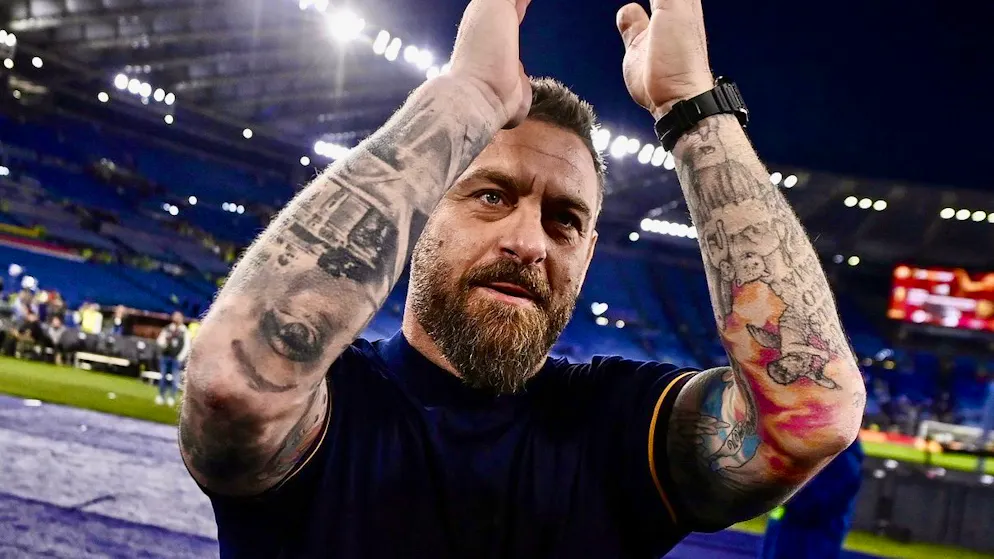 Daniele De Rossi: impact positif sur le banc de la Roma.