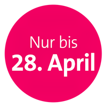 blue SuperMax Störer Pink mit Nur bis 28. April