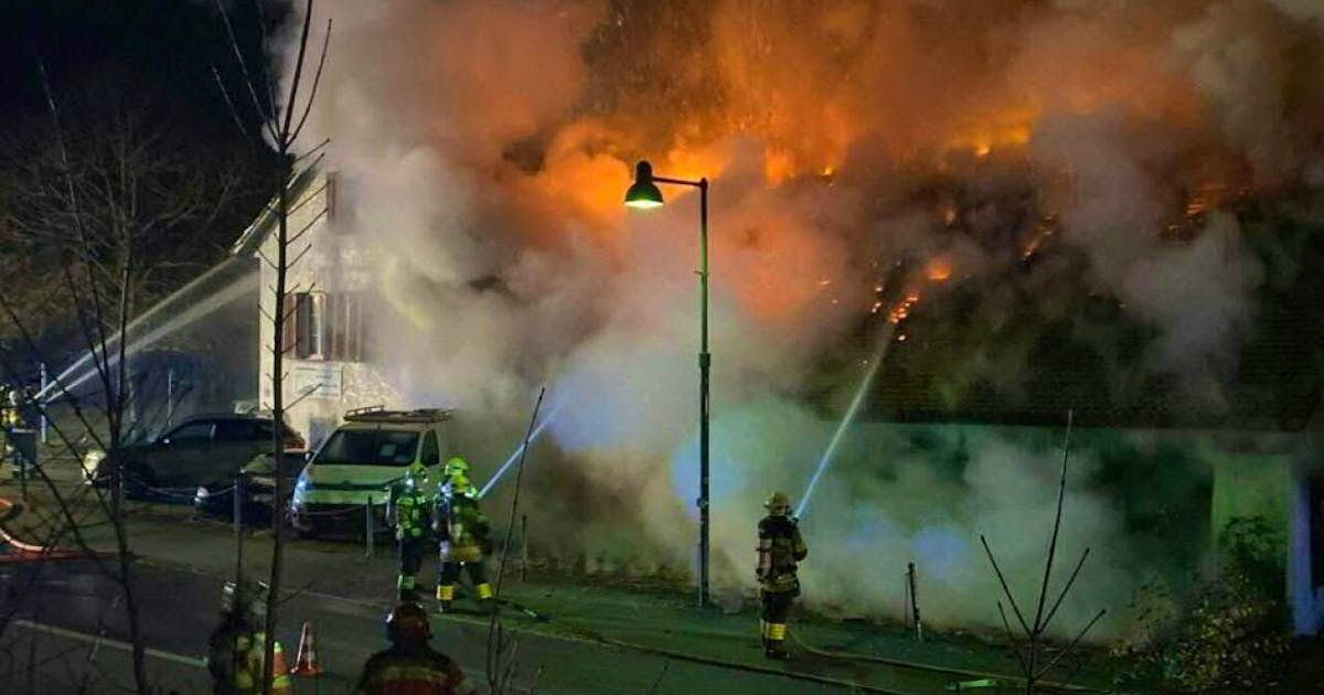 Brand: Ursache geklärt: Technischer Defekt zerstört Werkstatt in Bättwil | blue News