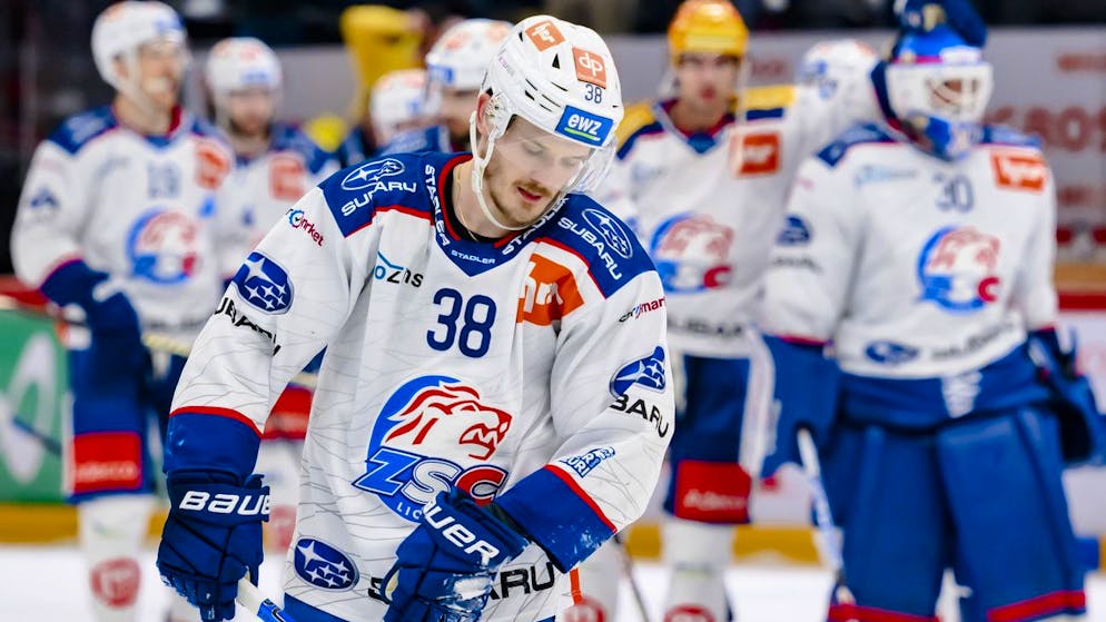Lange Gesichter bei den ZSC Lions.