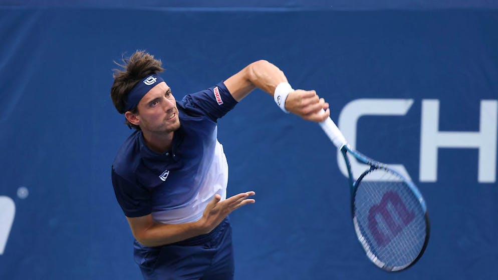 Marc-Andrea Hüsler schaffte es in München von der Qualifikation bis in die Viertelfinals