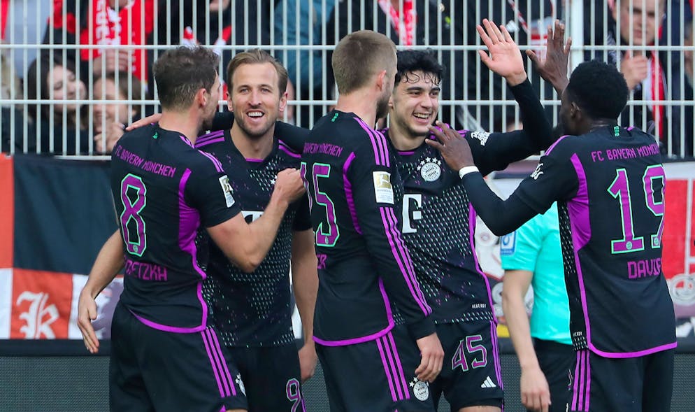 Harry Kane und Leon Goretzka treffen beide gegen Union Berlin.