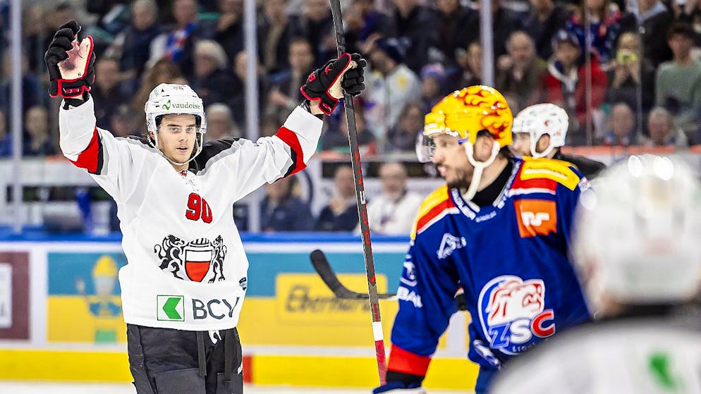 Théo Rochette et Lausanne doivent se reprendre pour le match de mardi à Lausanne.