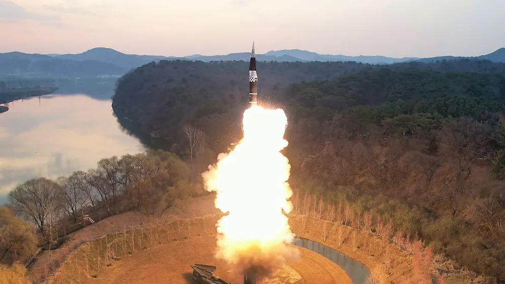 Nuovo lancio missilistico della Corea del Nord. (Immagine d'archivio).