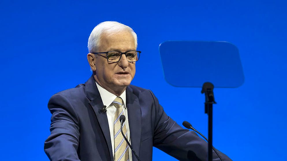 Der langjährige Novartis-Präsident Jörg Reinhardt gibt seinen Posten im kommenden Jahr ab. (Archivbild)