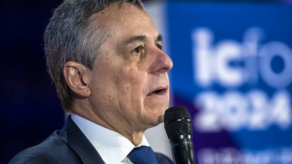 Ignazio Cassis et ses services préparent le Sommet sur l'Ukraine au Bürgenstock (archives).