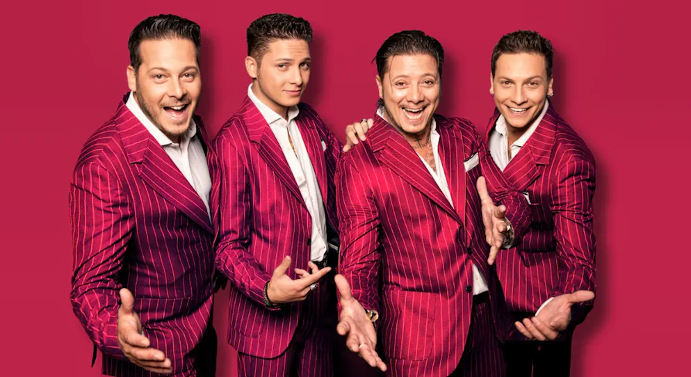 «Wir sind glücklich und dankbar für alles, was wir seit anderthalb Jahren erleben dürfen»: Mimmo, Amedeo, Piero und Gabriele Esteriore (von links nach rechts).