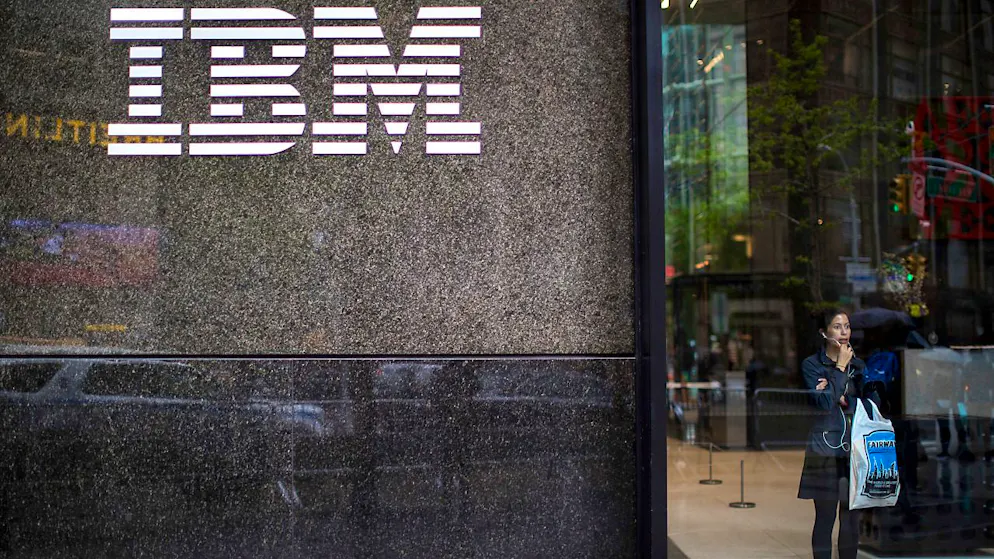 Der Gewinn des Computer-Konzerns IBM stieg unterm Strich auf 1,6 Milliarden Dollar von 934 Millionen Dollar ein Jahr zuvor. (Archivbild)