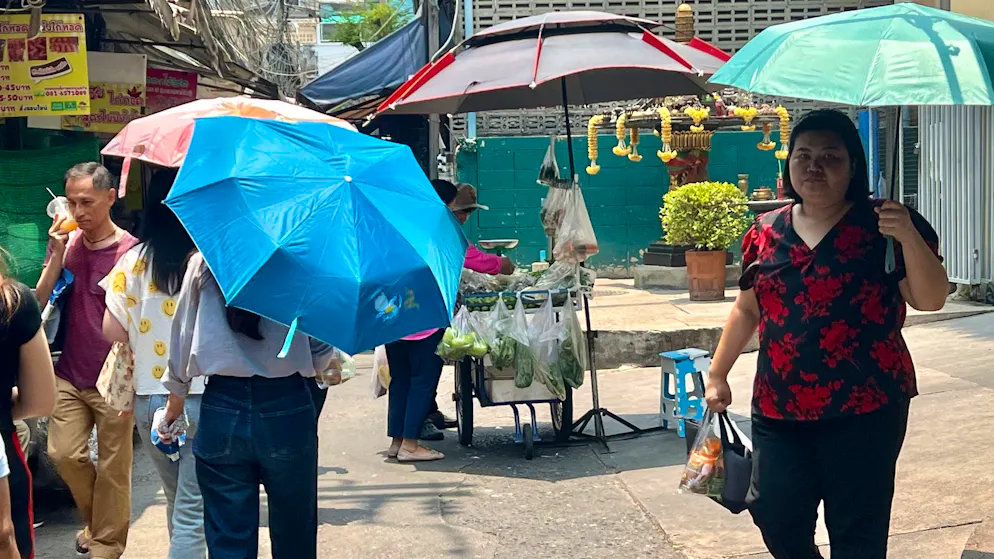 Behörden warnen Bevölkerung. Extremhitze in Thailand – Gefühlte Temperatur bei 52 Grad