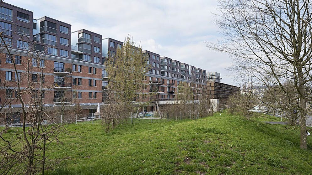 Die Freilager-Siedlung in Zürich-Albisrieden bietet Platz für 800 Wohnungen.
