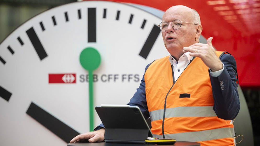 SBB-Chef Vincent Ducrot befürchtet, dass aus den Verhandlungen der Schweiz mit der EU Nachteile für den hiesigen Bahnverkehr entstehen. (Archivbild)