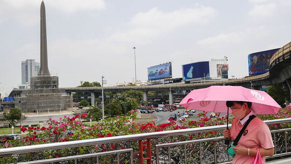 Seit Wochen hat eine heftige Hitzewelle weite Teile Thailands fest im Griff. (Archivbild)