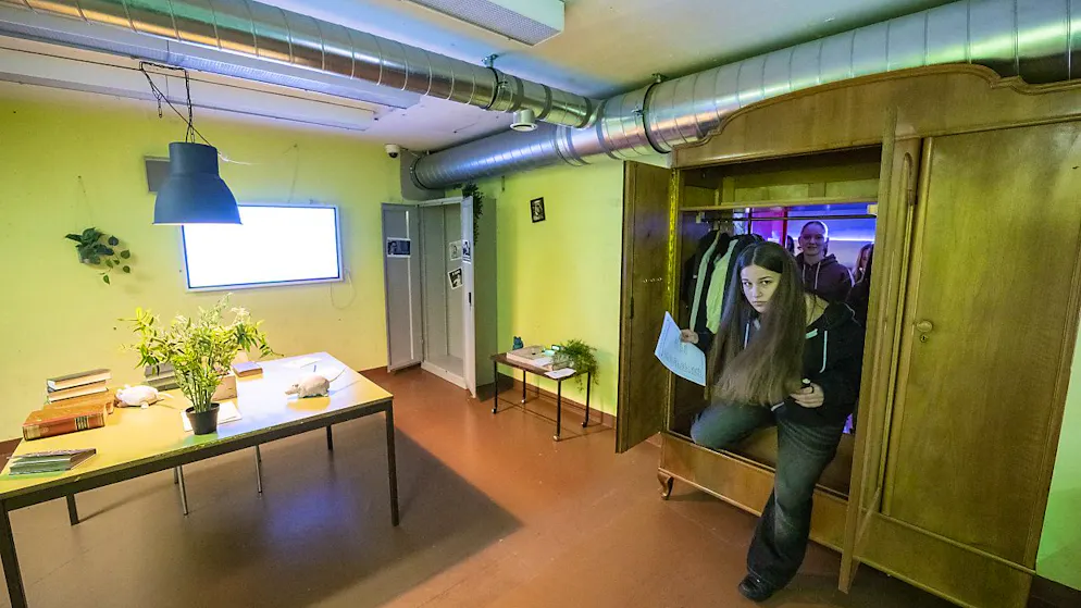 In der Zivilschutzanlage Sonnenberg gibt es einen Escape-Room für Schulklassen. (Archivbild)