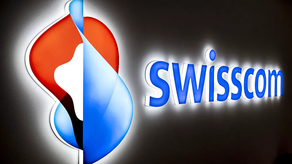 Das Logo des Telekommunikationsunternehmen Swisscom: Der Konzern hat von der Weko eine Busse erhalten.