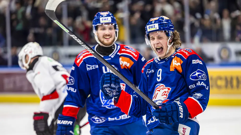National League. Le «Z» fait plier le LHC en 51 secondes et s’offre deux pucks de titre