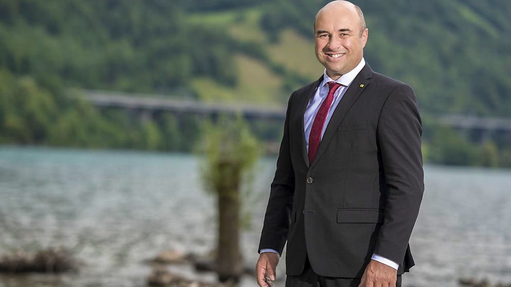 Der Urner Justizdirektor Daniel Furrer (Mitte) will Landesstatthalter werden.