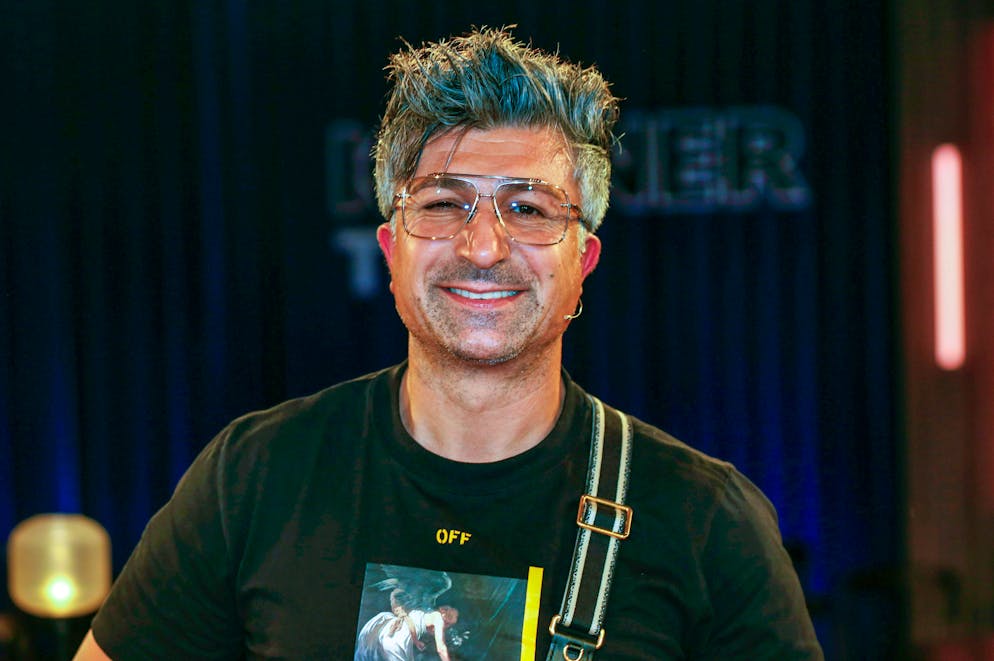 Kürsat Yildirim bei der Aufzeichnung der WDR-Talkshow «Kölner Treff » im September 2023. 